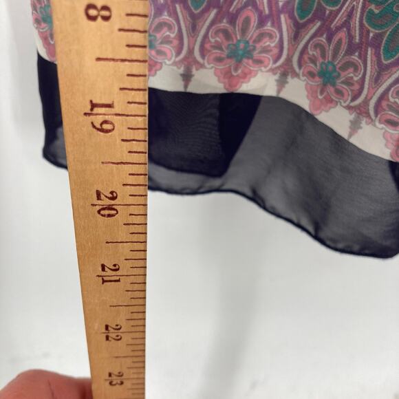 Agaci Boho Strappy Navy Maxi Dress Vacation Beach Women’s Medium - Picture 13 of 14